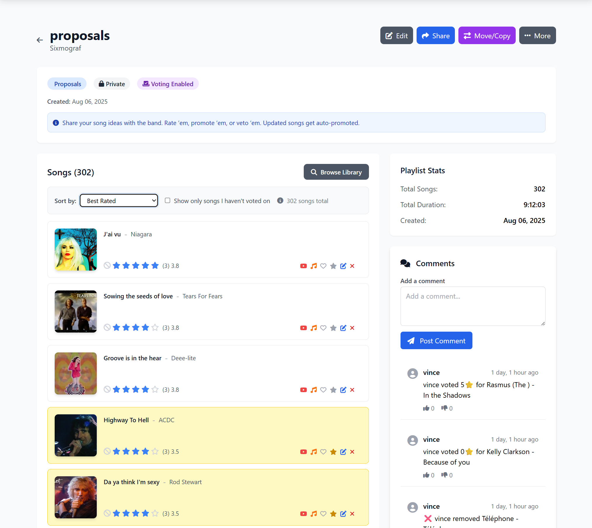 Smart Playlist Management